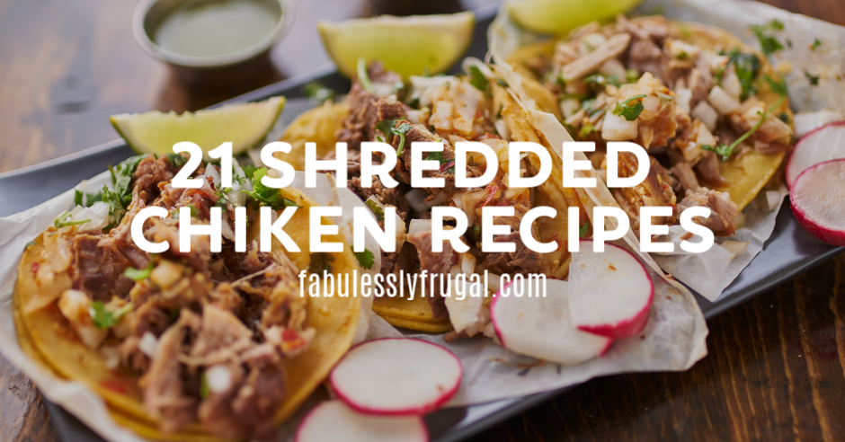 What to make with shredded chicken