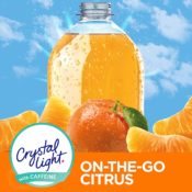 Amazon: 10 Count Crystal Light Citrus On-The-Go Powdered Drink Mix as low...