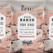 Amazon: 4 Pack EPIC Pink Himalayan Salt Pork Rinds, 2.5oz bags as low as...