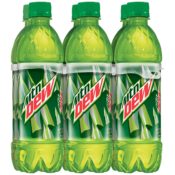 Amazon Prime: 6 Count Mountain Dew Regular, 16.9 fl oz Bottles $2.50 (Reg....