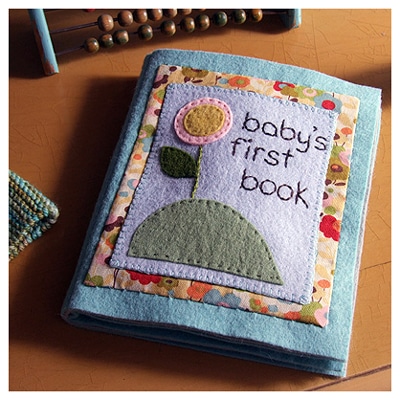 DIY baby's first book