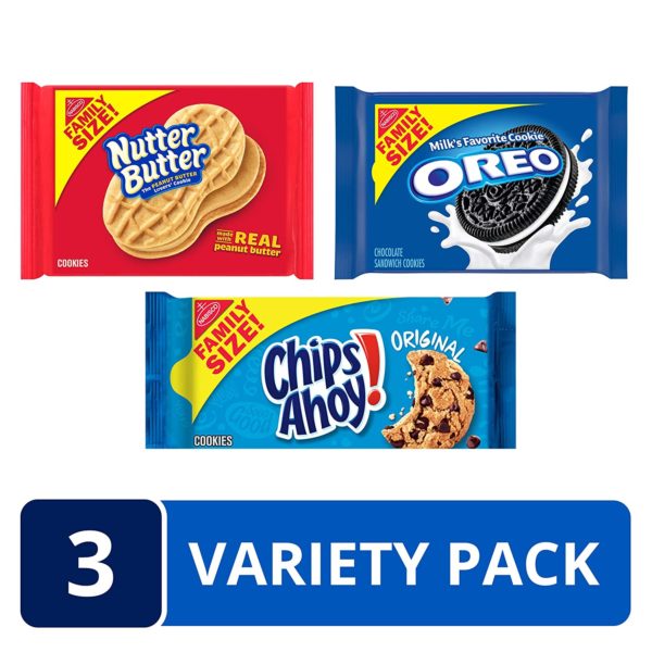 Amazon: 3 Family Size Oreo, Chips Ahoy! & Nutter Butter Cookies As Low 