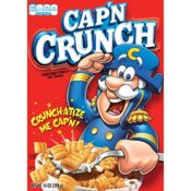 Amazon Prime: Quaker Captain Crunch Cereal, Original, 14 Ounce $1.88 (Reg....