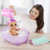 Amazon: Baby Born Surprise Bathtub Surprise Pink Swaddle Princess $19.99...