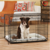 PetSmart: Double Door 36″ Wire Dog Crate $23.97 (Reg. $59.99) + Free...