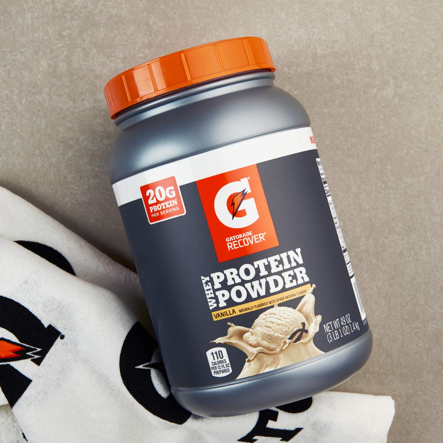 Amazon Gatorade Whey Protein Powder, 49 Oz as low as 23.99 (Reg. 39.