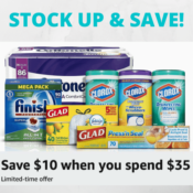 Amazon: Household Essentials Stock Up Sale, Save $10 Off $35 + See Our...