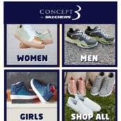 Today Only! Amazon: Save BIG on Sneakers from Concept 3 by Skechers from...