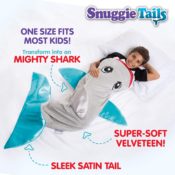 Amazon: Snuggie Tails Shark Blanket for Kids $10.99 (Reg. $19.99) - FAB...