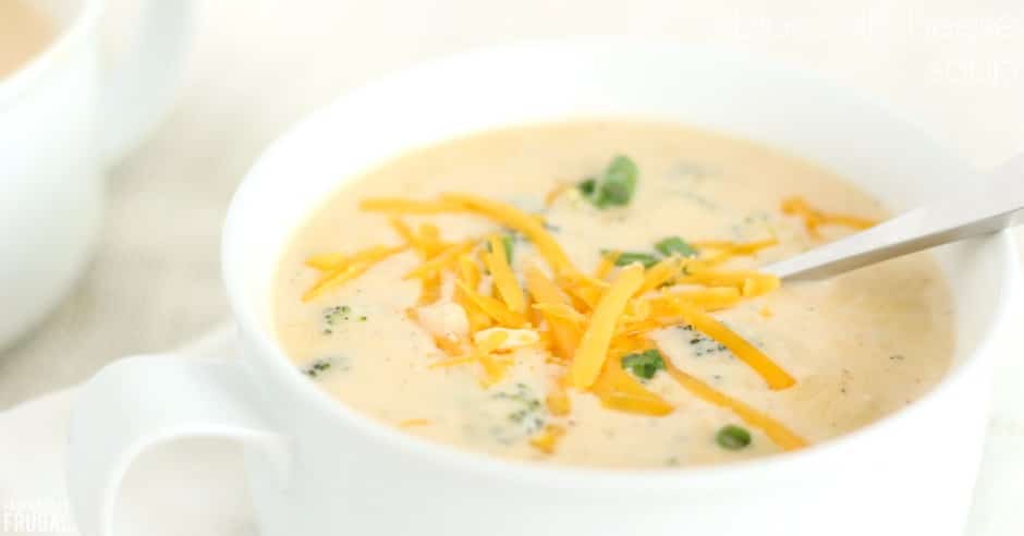 Cheesy soup