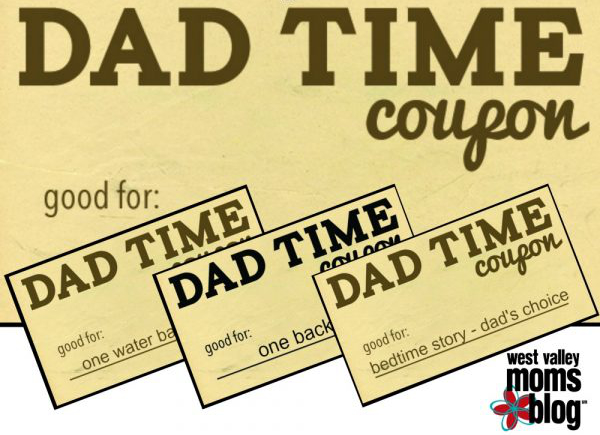 Dad time coupons