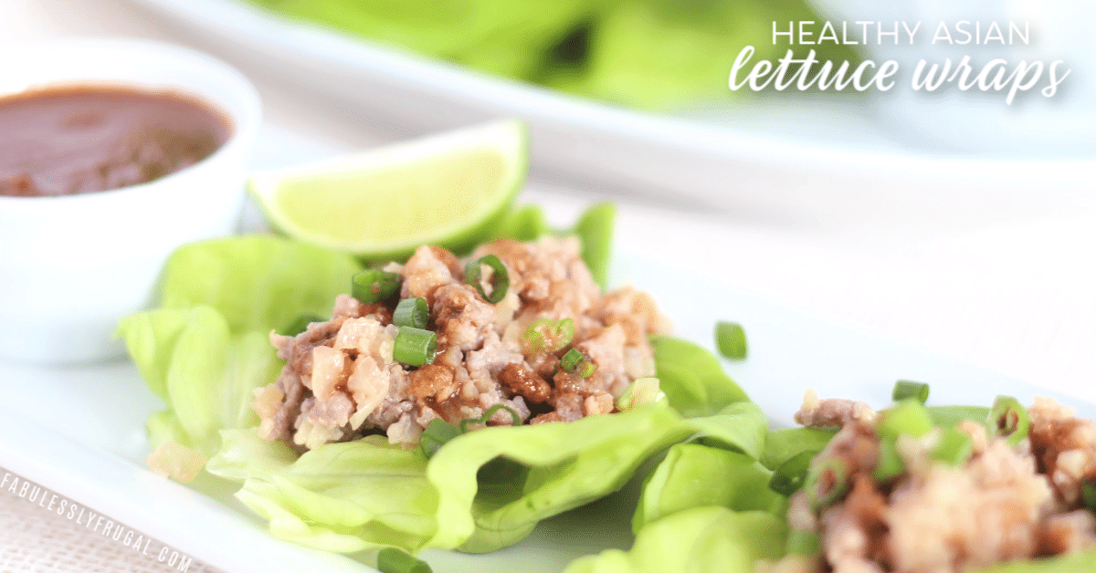 Perfect and healthy lettuce wraps