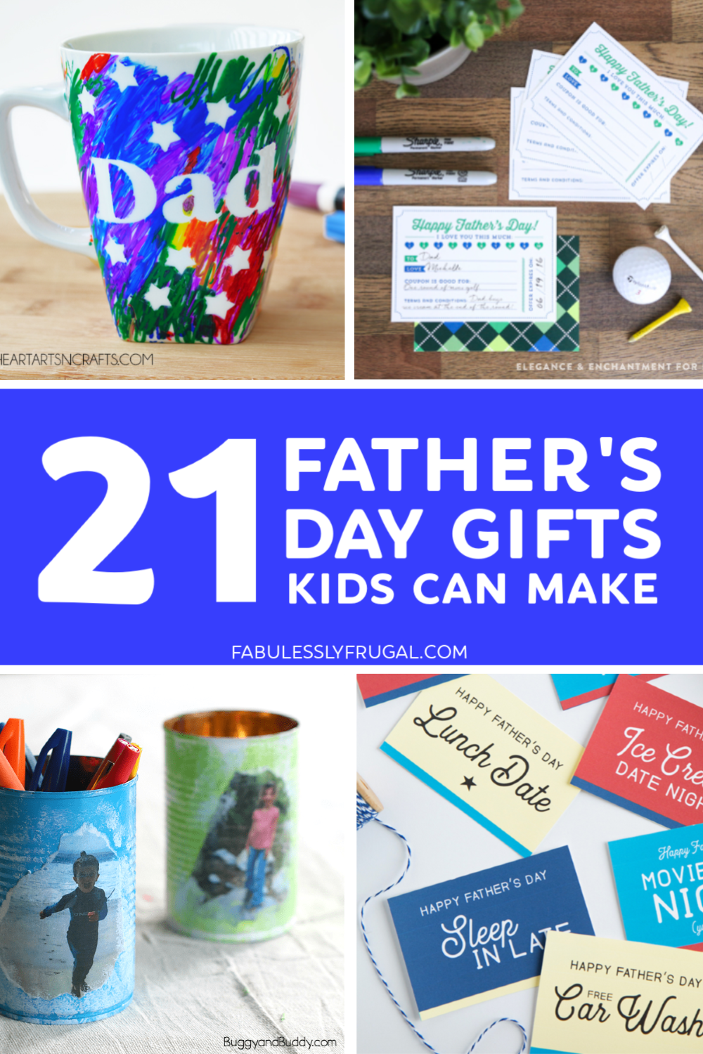 Homemade Father's Day gifts