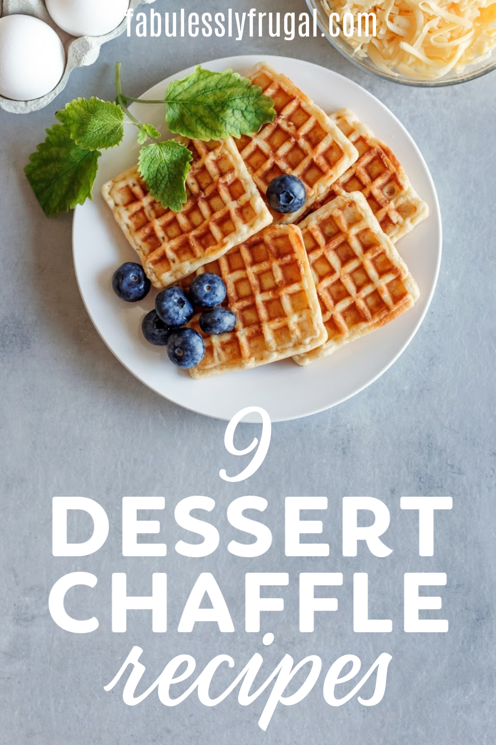 Keto chaffle recipes for breakfast and dessert