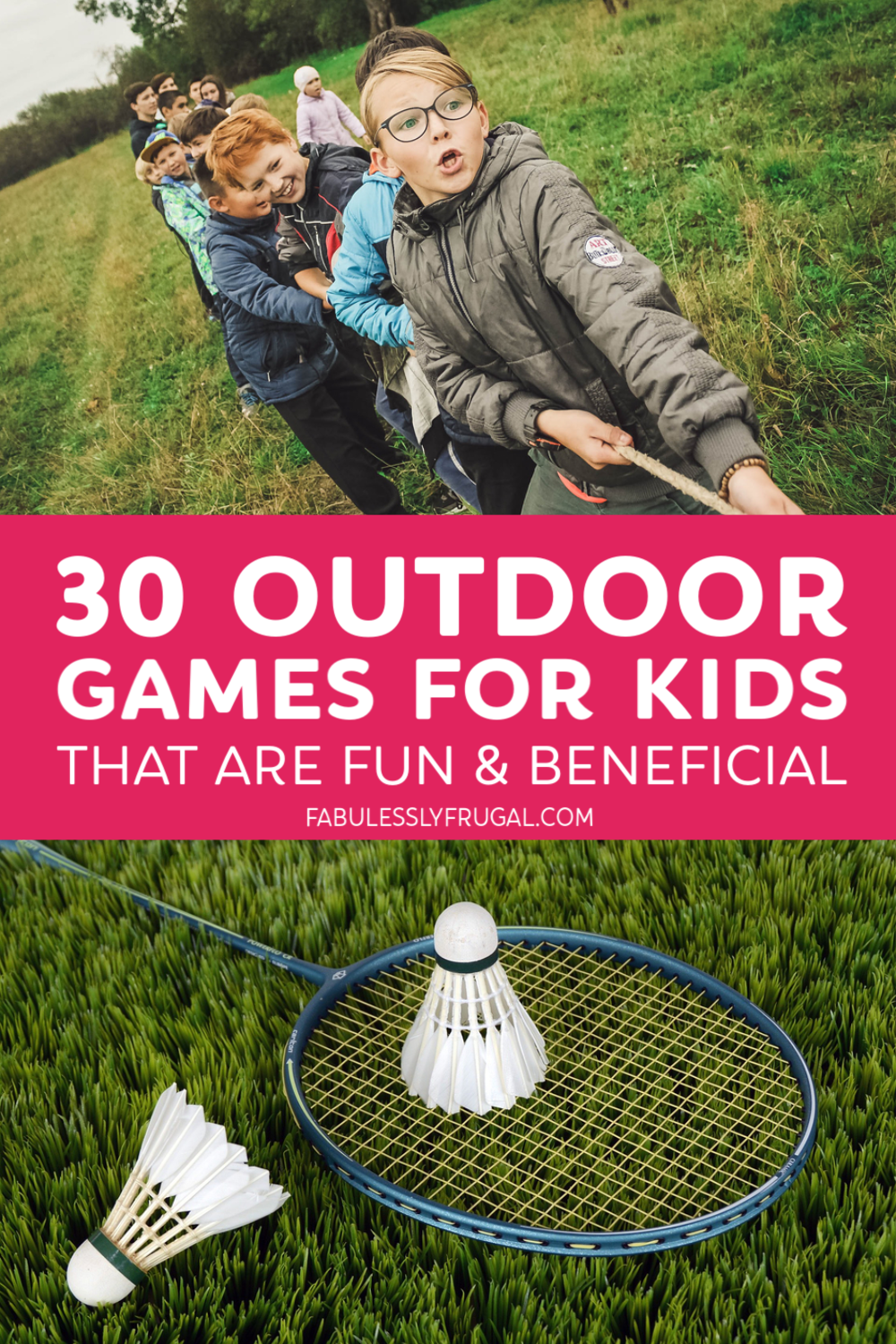 Outdoor games for kids that are fun and beneficial