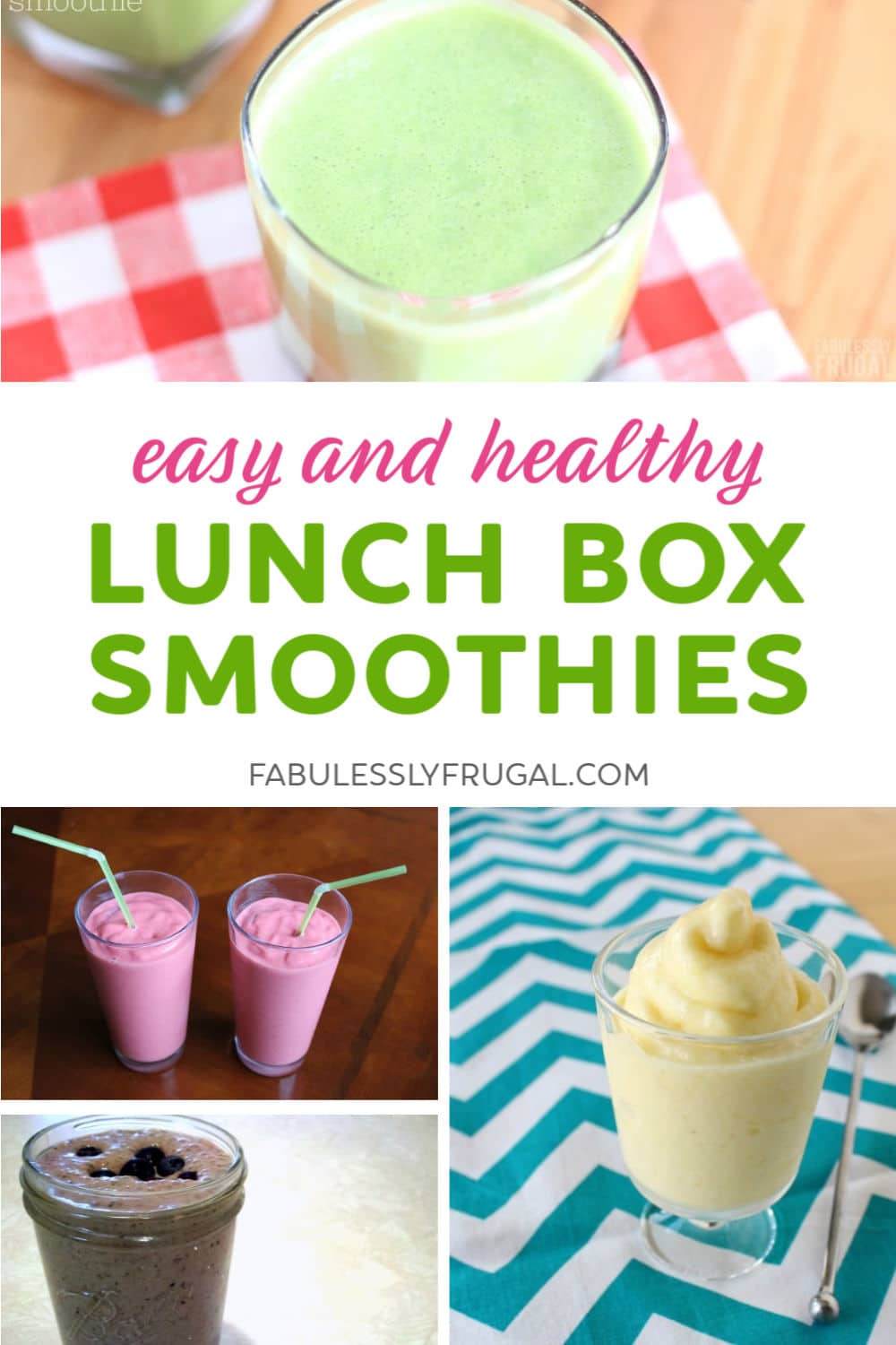 Smoothies for lunch