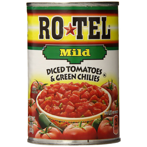 Amazon 12 Pack ROTEL Mild Diced Tomatoes and Green Chilies 10oz as low
