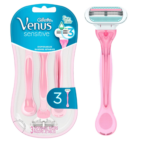 Amazon 3Count Gillette Venus Disposable Razors as low as 2.92 (Reg