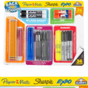 Sam's Club: 36-Piece Paper Mate Back-to-School Kit $9.98 (Reg. $14)