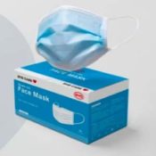Office Depot Office Max: 50-Count Disposable 3-Ply Face Masks $14.99 (Reg....