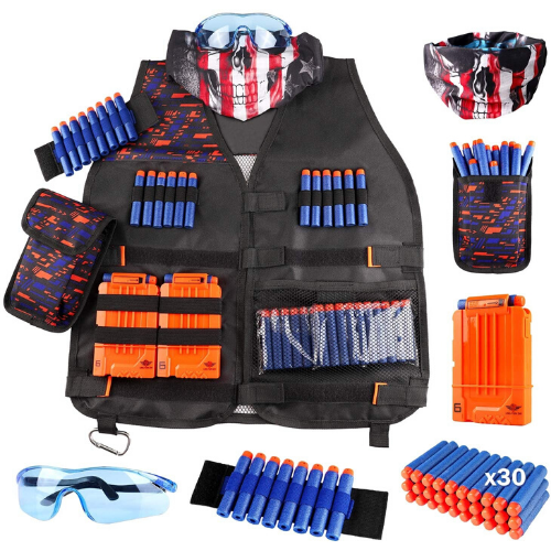 Amazon: Kids Tactical Vest Kit for Nerf Guns $13.19 After Code (Reg ...