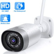 Check out this Outdoor Security Camera with 2-Way Audio, Night Vision,...