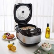 Amazon: Comfee Rice Cooker and Multicooker $39.99 (Reg. $59.99) + Free...