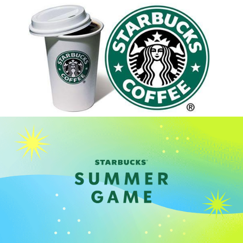 Starbucks Summer Game for Free Drinks, Prizes & Stars Offer