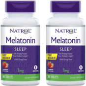 Amazon: TWO 90 Count Natrol Melatonin Fast Dissolve Tablets, Maximum Strength,...
