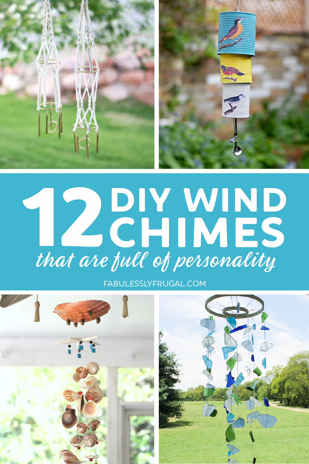 DIY wind chimes