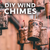 Homemade wind chimes