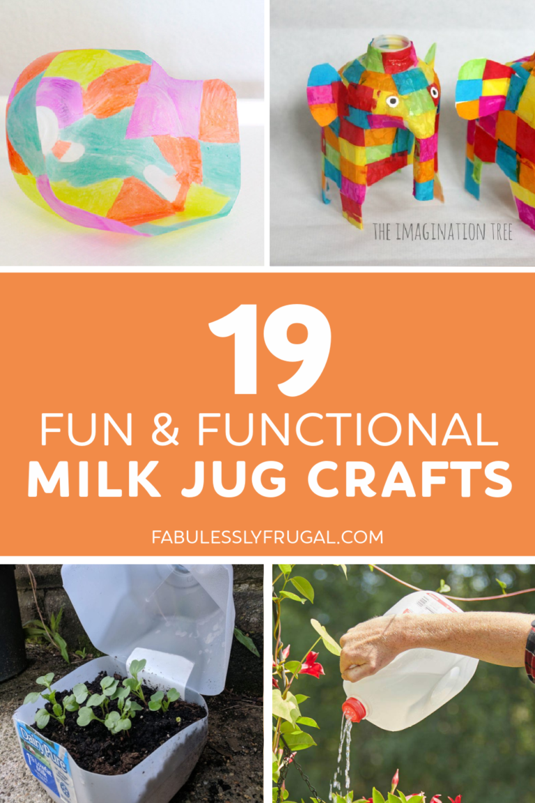 Milk Jug Crafts Cool Ways To Reuse Plastic Jugs Fabulessly Frugal