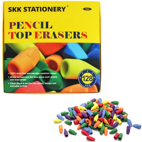 Amazon 128 Count Erasers Tops Set 4.99 (Reg. 7.99) Fabulessly Frugal