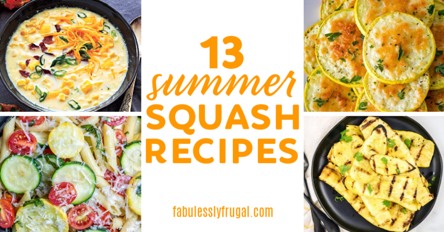 13 Yellow Summer Squash Recipes to Enjoy this Summer - Fabulessly Frugal