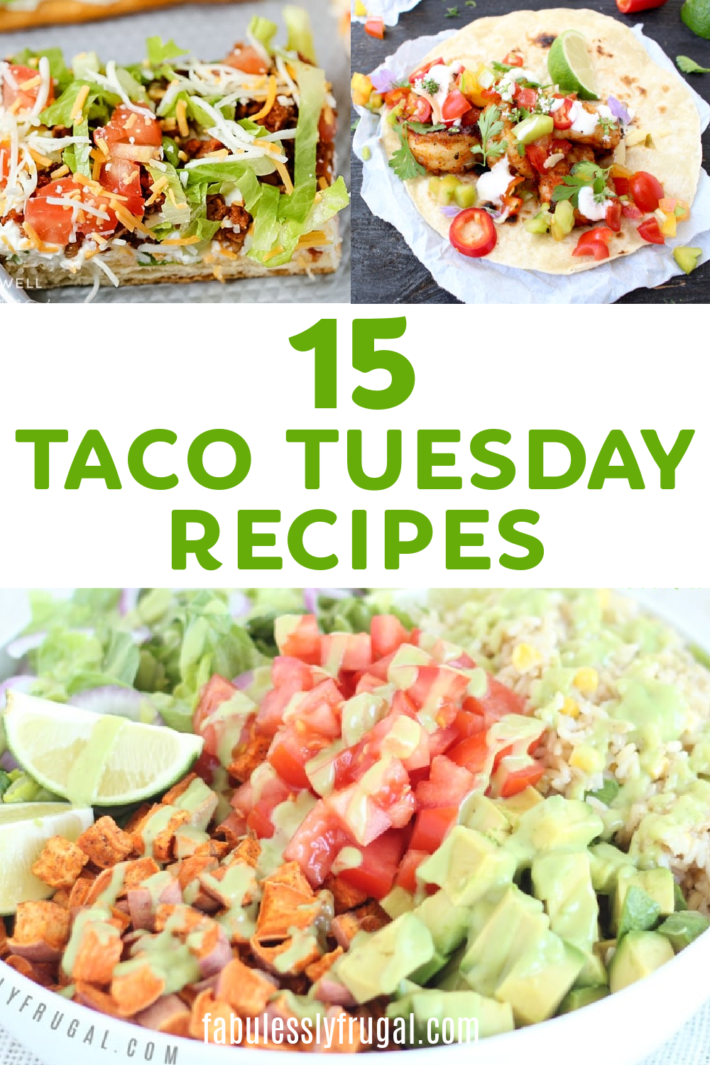 The 15 Best Taco Recipes Recipe - Fabulessly Frugal