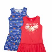 Walmart: 2-Pack Wonder Woman Girls' Drop Waist Dress $9.50 & MORE (Reg....