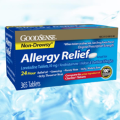 Amazon: 365 Count GoodSense Allergy Relief Loratadine Tablets $10.99 (Reg.$16.99)...