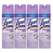 Sam's Club: 4 Pack Lysol Disinfectant Spray, Early Morning Breeze, 19 Ounce...