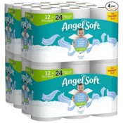 Amazon: 48-Count Angel Soft Toilet Paper, Double Rolls $22.99 (Reg. $43.10)...