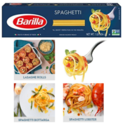 8-Pack BARILLA Blue Box Spaghetti Pasta 16 oz. Boxes as low as $7.75 Shipped...