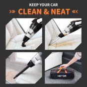 Amazon: Corded Car Vacuum Cleaner $14.98 After Code (Reg. $30) + Free Shipping