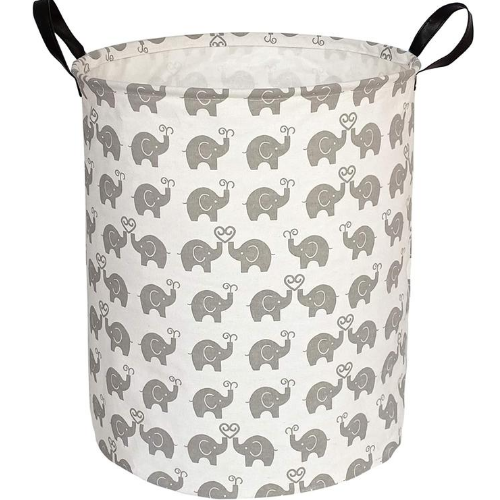 Amazon Double Elephant Design Large Laundry Basket 7 79 After Code Reg 12 99 Fabulessly Frugal