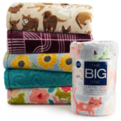 Kohl's: The Big One Oversized Plush Throws as low as $8.39 (Reg. $29.99)...