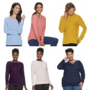 Kohl's: Women’s Sweaters as low as $5.60 (Reg. $40+) + Free Shipping