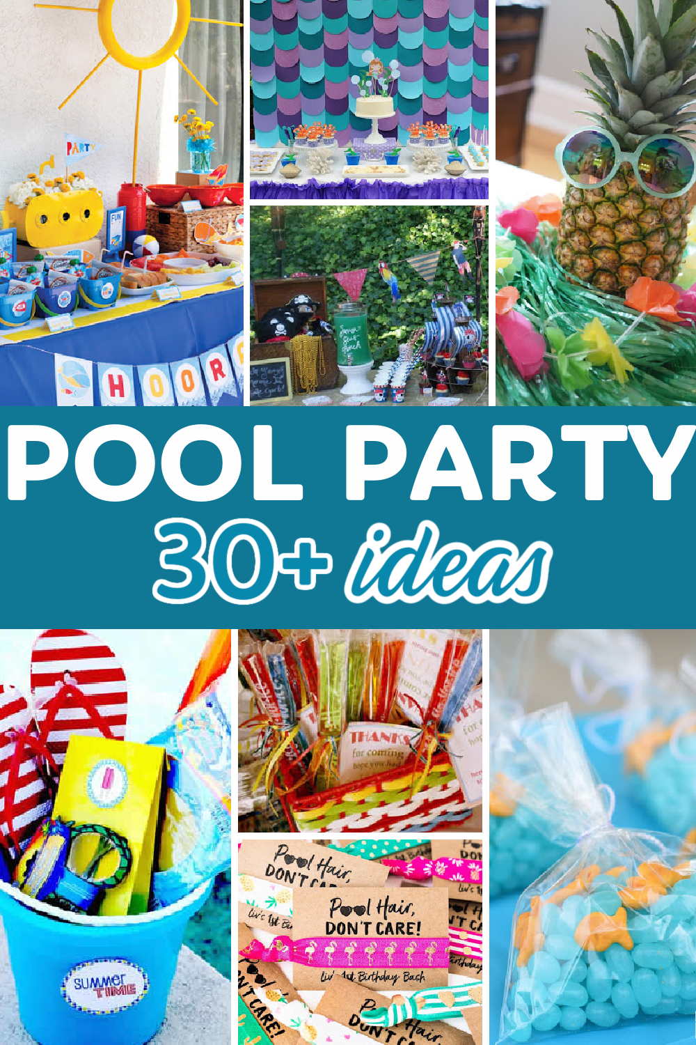 Fun Pool-themed Favor Ideas for Grown Ups
