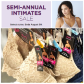 Kohl's: Semi-Annual Intimates Sale - Bras & Panties as low as $26.58...