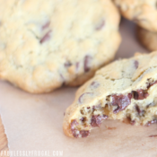 the best air fryer chocolate chip cookies