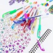 Amazon: 100 Coloring Gel Pens Set – Including Glitter, Neon, Standard,...
