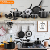 Amazon: 13-Piece Nonstick Free Heat Resistant Kitchen Ware Set $79.99 (Reg....