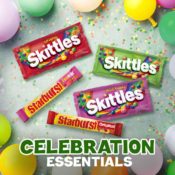 Amazon Cyber Monday: 18 Count Skittles & Starburst Full-Size Variety...